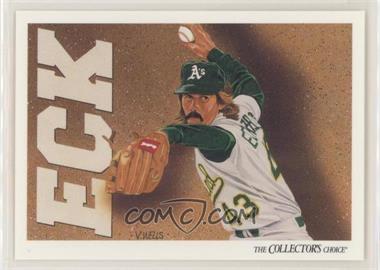 1993 Upper Deck - [Base] - Gold Hologram #814 - Dennis Eckersley