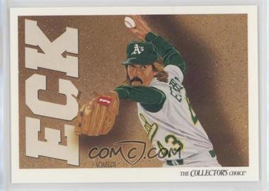 1993 Upper Deck - [Base] - Gold Hologram #814 - Dennis Eckersley