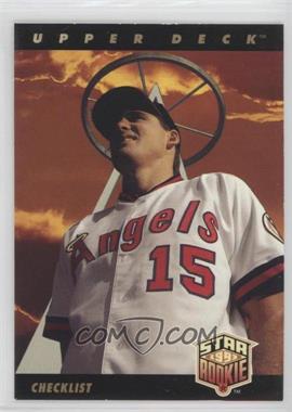 1993 Upper Deck - [Base] #1 - Tim Salmon