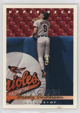 1993 Upper Deck - [Base] #111 - Brady Anderson