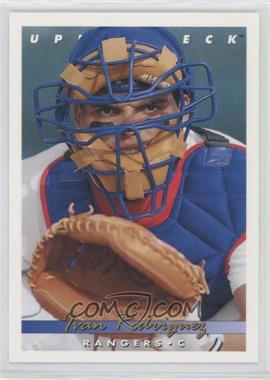 1993 Upper Deck - [Base] #123 - Ivan Rodriguez [EX to NM]