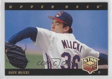 1993 Upper Deck - [Base] #17 - Dave Mlicki