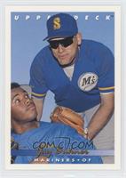 Jay Buhner. (Posed with Ken Griffey Jr.)