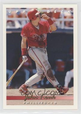 1993 Upper Deck - [Base] #247 - John Kruk