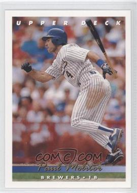 1993 Upper Deck - [Base] #333 - Paul Molitor