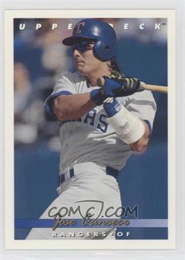 1993 Upper Deck - [Base] #365 - Jose Canseco