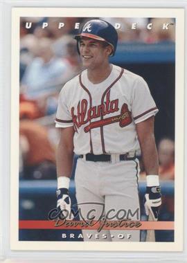 1993 Upper Deck - [Base] #366 - David Justice