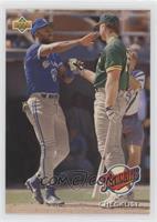 Teammates - Checklist (Joe Carter, Mark McGwire)