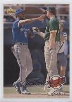 Teammates - Checklist (Joe Carter, Mark McGwire)