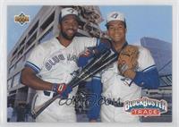 Teammates - Joe Carter, Roberto Alomar