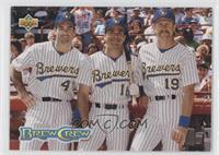 Teammates - Paul Molitor, Pat Listach, Robin Yount