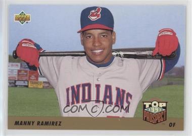 1993 Upper Deck - [Base] #433 - Top Prospect - Manny Ramirez