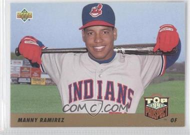 1993 Upper Deck - [Base] #433 - Top Prospect - Manny Ramirez