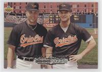 Teammates - Cal Ripken Jr., Brady Anderson [EX to NM]