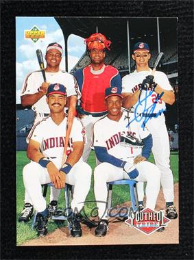 1993 Upper Deck - [Base] #45 - Teammates - Albert Belle, Sandy Alomar Jr., Jim Thome, Carlos Baerga, Kenny Lofton [JSA Certified COA Sticker]