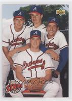 Strike Force (Greg Maddux, Steve Avery, John Smoltz, Tom Glavine) [EX to&n…