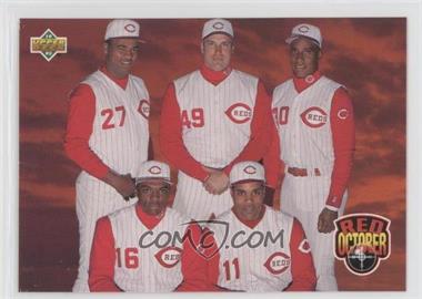 1993 Upper Deck - [Base] #473 - Red October (Jose Rijo, Rob Dibble, Roberto Kelly, Reggie Sanders, Barry Larkin)