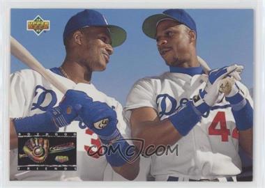 1993 Upper Deck - [Base] #477 - Boyhood Friends (Eric Davis, Darryl Strawberry)