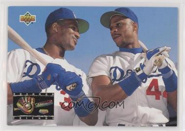 1993 Upper Deck - [Base] #477 - Boyhood Friends (Eric Davis, Darryl Strawberry)