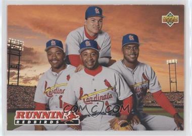 1993 Upper Deck - [Base] #482 - Runnin' Redbirds (Geronimo Pena, Ray Lankford, Ozzie Smith, Bernard Gilkey)