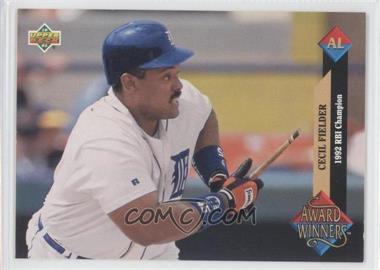 1993 Upper Deck - [Base] #499 - Cecil Fielder