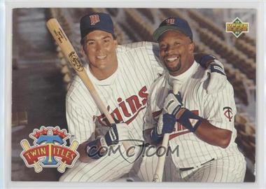 1993 Upper Deck - [Base] #50 - Teammates - Kent Hrbek, Kirby Puckett [EX to NM]