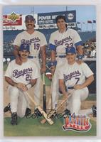 Teammates - Juan Gonzalez, Jose Canseco, Ivan Rodriguez, Rafael Palmeiro [Good&…