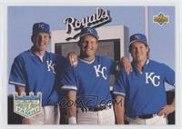 Teammates - Wally Joyner, George Brett, Gregg Jefferies