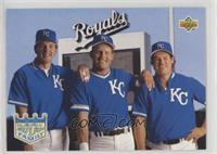 Teammates - Wally Joyner, George Brett, Gregg Jefferies