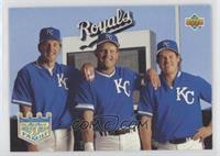 Teammates - Wally Joyner, George Brett, Gregg Jefferies