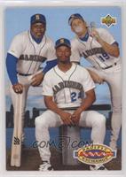 Teammates - Kevin Mitchell, Ken Griffey Jr., Jay Buhner