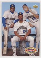 Teammates - Kevin Mitchell, Ken Griffey Jr., Jay Buhner