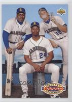 Teammates - Kevin Mitchell, Ken Griffey Jr., Jay Buhner