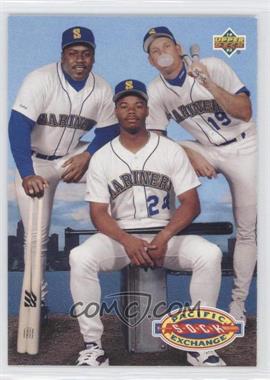 1993 Upper Deck - [Base] #55 - Teammates - Kevin Mitchell, Ken Griffey Jr., Jay Buhner