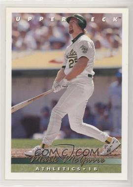 1993 Upper Deck - [Base] #566 - Mark McGwire