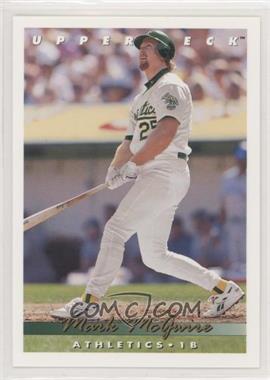 1993 Upper Deck - [Base] #566 - Mark McGwire