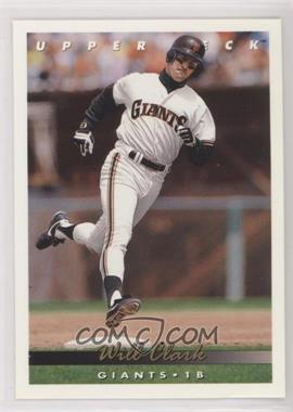 1993 Upper Deck - [Base] #576 - Will Clark