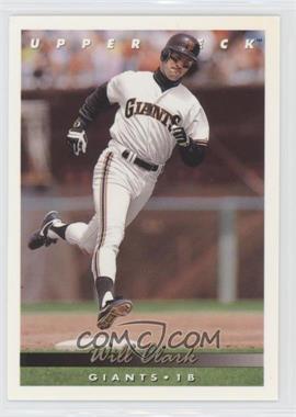 1993 Upper Deck - [Base] #576 - Will Clark [EX to NM]