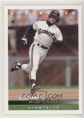 1993 Upper Deck - [Base] #576 - Will Clark