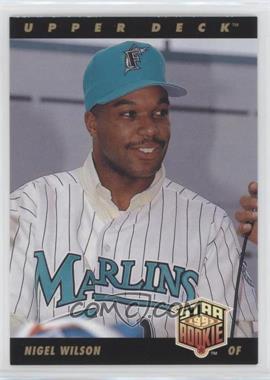 1993 Upper Deck - [Base] #9 - Nigel Wilson