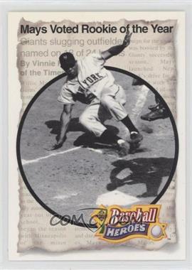 1993 Upper Deck - Baseball Heroes - Willie Mays #46 - Willie Mays