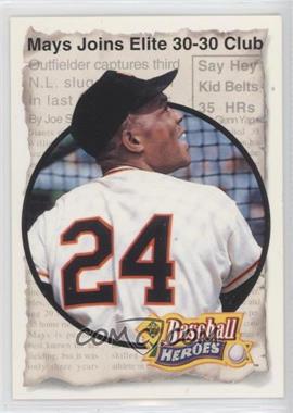 1993 Upper Deck - Baseball Heroes - Willie Mays #48 - Willie Mays