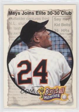 1993 Upper Deck - Baseball Heroes - Willie Mays #48 - Willie Mays [Good to VG‑EX]