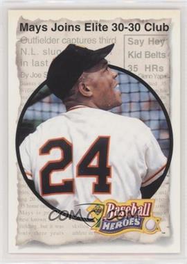 1993 Upper Deck - Baseball Heroes - Willie Mays #48 - Willie Mays