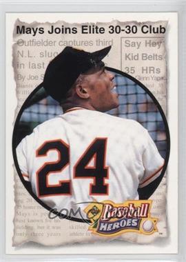 1993 Upper Deck - Baseball Heroes - Willie Mays #48 - Willie Mays