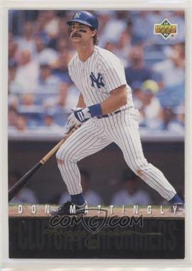 1993 Upper Deck - Clutch Performers #R14 - Don Mattingly