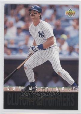 1993 Upper Deck - Clutch Performers #R14 - Don Mattingly