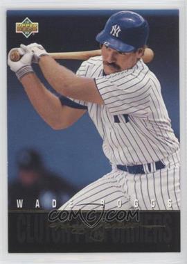 1993 Upper Deck - Clutch Performers #R2 - Wade Boggs