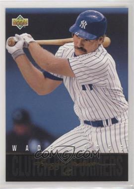 1993 Upper Deck - Clutch Performers #R2 - Wade Boggs