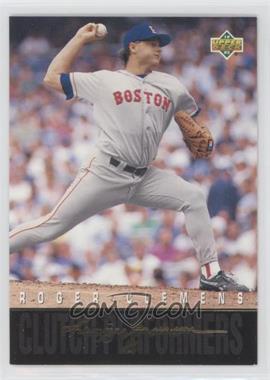 1993 Upper Deck - Clutch Performers #R7 - Roger Clemens